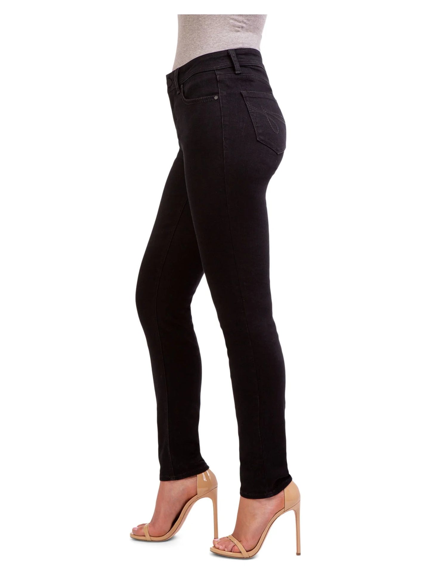 Women'S and Women'S plus Mid Rise Skinny Jeans, Available in 29" and 31" Inseams, Sizes 2-22