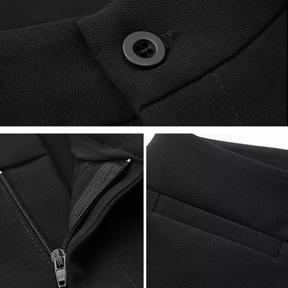 Fashion Slim Mid Waist Pants Formal Pantalones Women Trousers for Autumn Winter Office Ladies Calças Ropa De Mujer